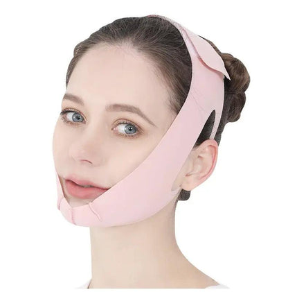 Profile-enhancing Face Mask for Slimmer Look by null