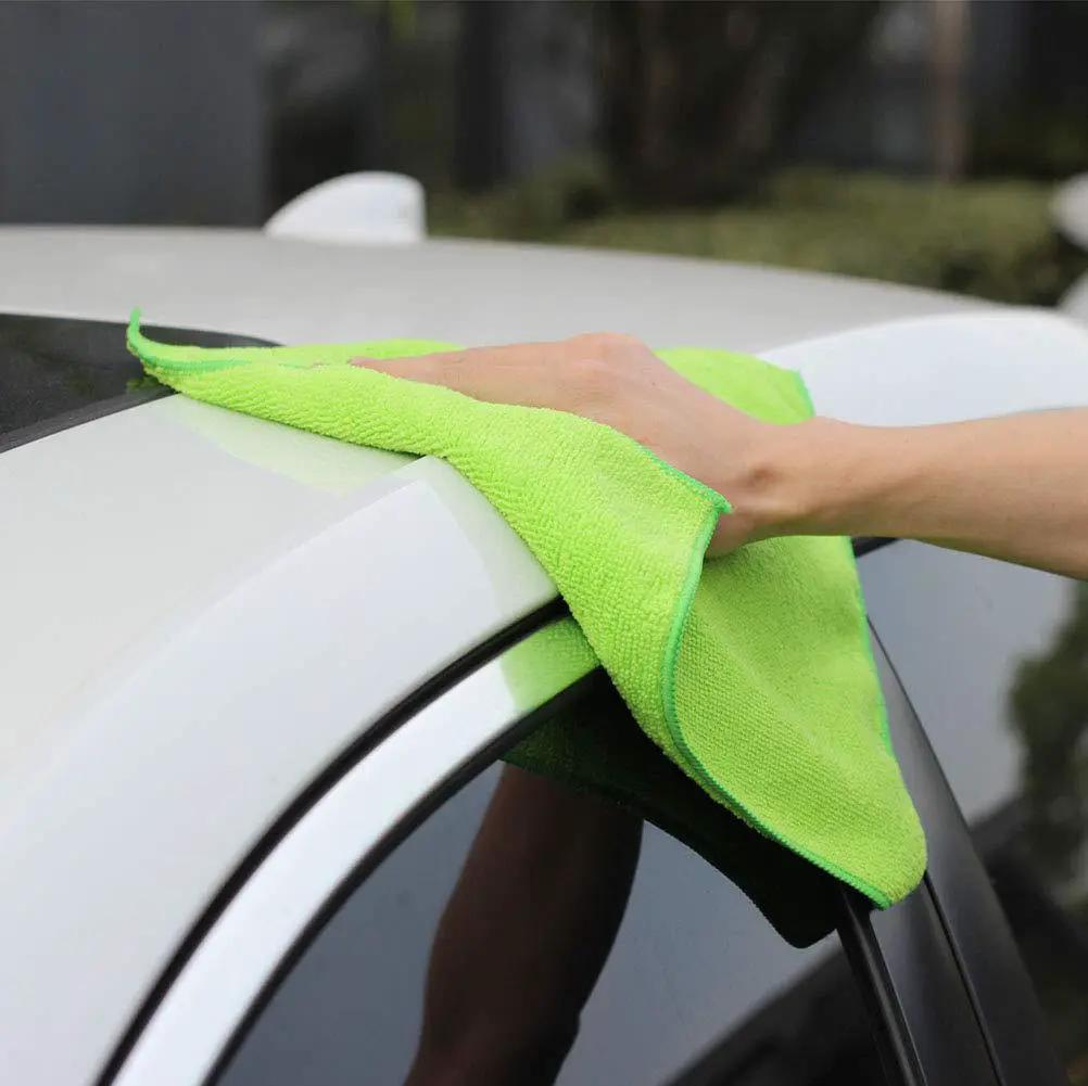 Ultra Absorbent Kitchen And Car Cleaning Cloth Towels Set For Spills Dishes Counters And Surfaces by null