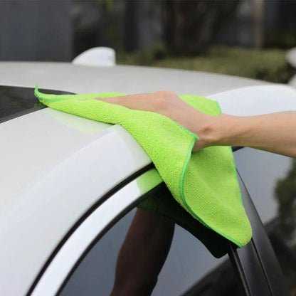 Ultra Absorbent Kitchen And Car Cleaning Cloth Towels Set For Spills Dishes Counters And Surfaces by null