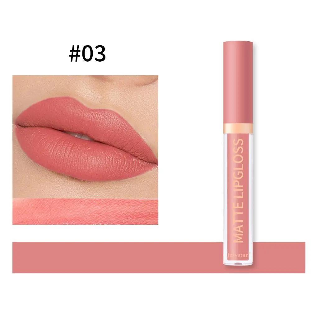 Long Lasting Matte Lip Gloss Non Transferable Formula For All Day Wear Fade Resistant by null