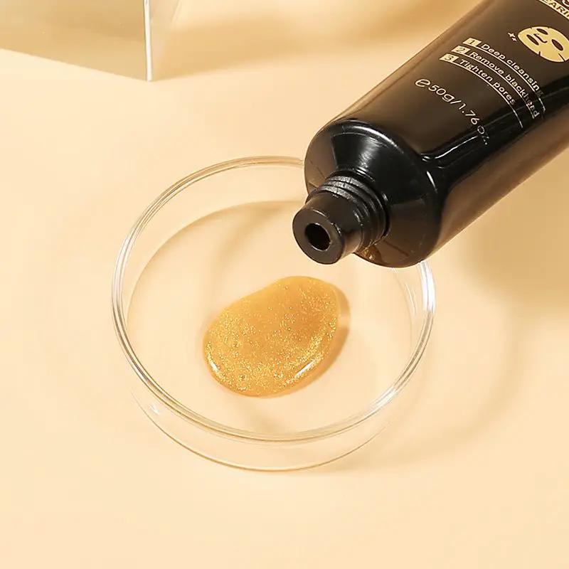 Gold Foil Snail Tear Off Mask Hydrating 50g Deep Hydration Facial Mask For Radiant Skin by null