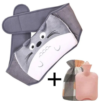 Plush Waist Cover Winter Belly Warmer With Hot Water Bottle by Zeny Home & Beauty