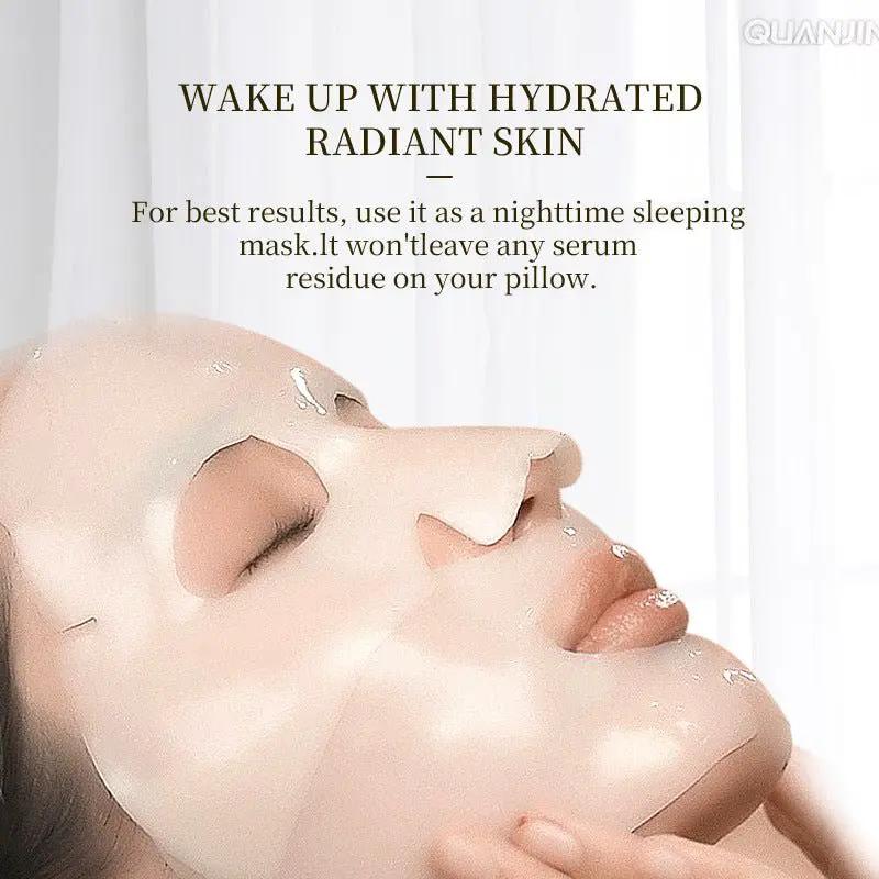Collagen Face Mask For Shrink Pores Deep Hydration Moisturizing Brightening And Firming Skin Care Moisturizer by null