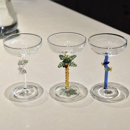 Creative Cocktail Dessert Wine Goblet by Zeny Home & Beauty