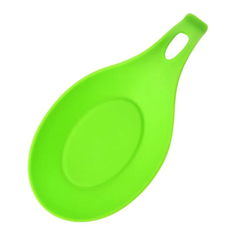 Silicone Spoon Mat Easy To Clean Kitchen Mat Heat Insulation Shelf Mat Modern Simplicity by null