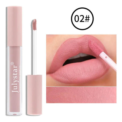 Long Lasting Matte Lip Gloss Non Transferable Formula For All Day Wear Fade Resistant by null