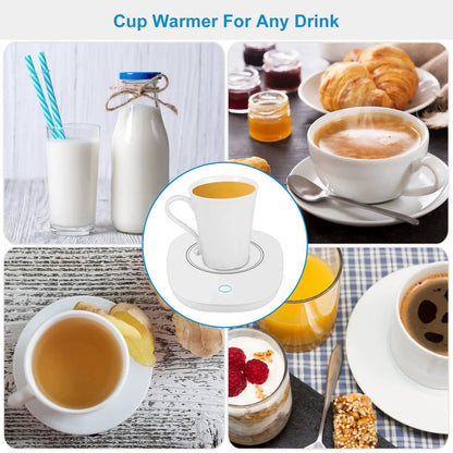 Auto Shut Off Coffee Mug Warmer For Home Office Desk Keeps Beverages Warm All Day by null