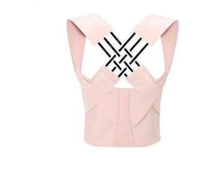 Unisex Posture Corrector Brace Anti Humpback Chest Lift Support For Better Shoulder And Spine Alignment by null
