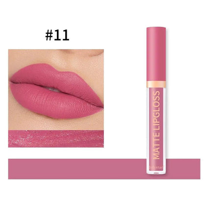 Long Lasting Matte Lip Gloss Non Transferable Formula For All Day Wear Fade Resistant by null