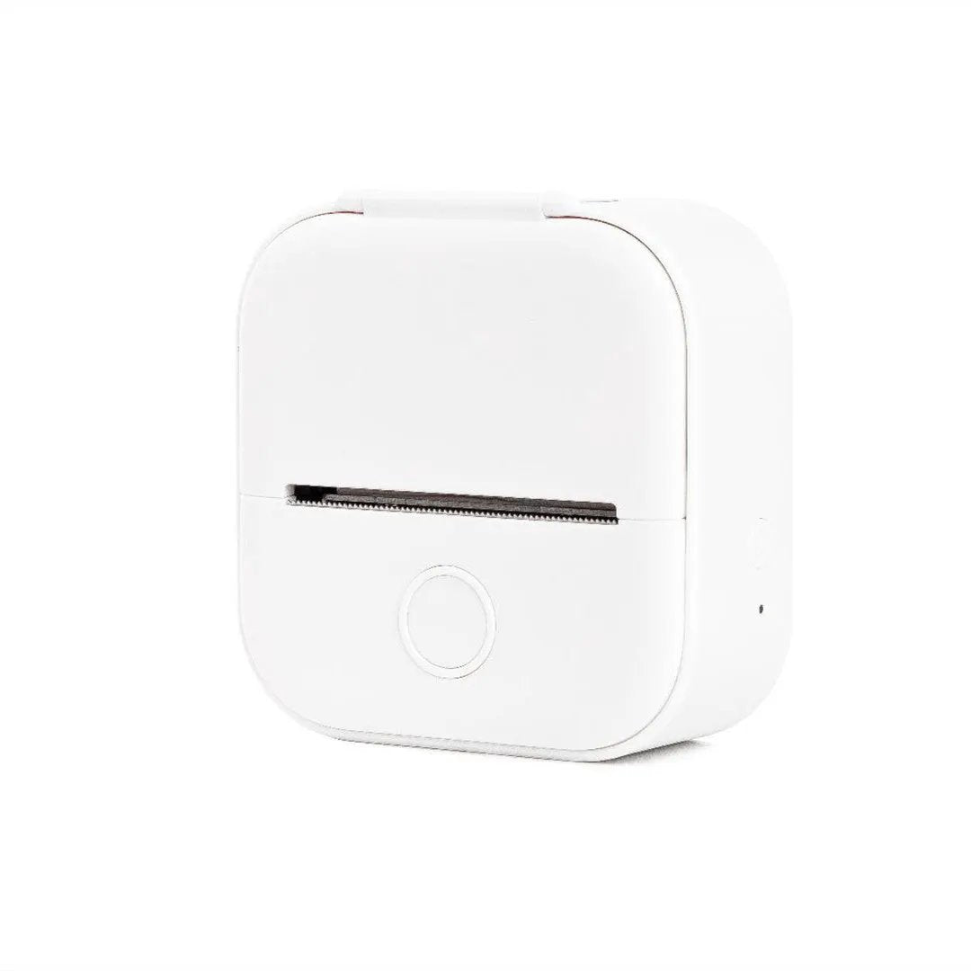 Portable Mini Thermal Label Printer Home Photo Printer Student Wrong Question Printer Bluetooth-compatible Mini Label Printer Price Tag by null