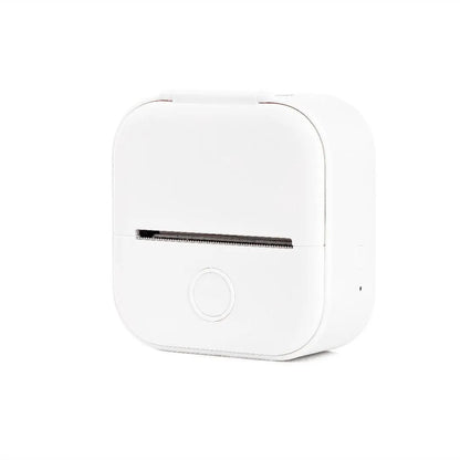 Portable Mini Thermal Label Printer Home Photo Printer Student Wrong Question Printer Bluetooth-compatible Mini Label Printer Price Tag by null