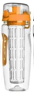 32 Oz Fruit Infuser Water Bottle BPA Free Eastman Tritan Leakproof Sports Bottle With Infuser Cup by null