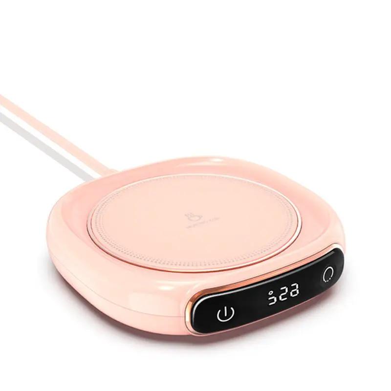 Smart Coffee Mug Warmer With Constant Temperature Heating Pad And Warm Coaster For Desktop Use by null