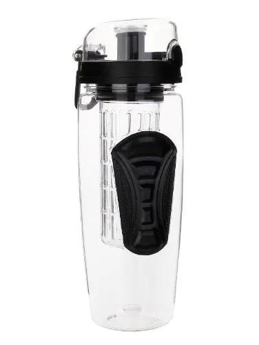 32 Oz Fruit Infuser Water Bottle BPA Free Eastman Tritan Leakproof Sports Bottle With Infuser Cup by null