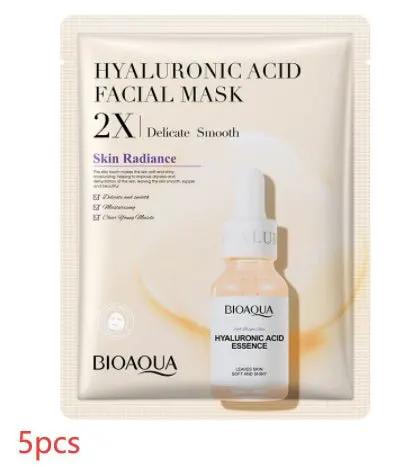 Collagen Face Mask With Hyaluronic Acid Moisturizing Firming Sheet Mask For All Skin Types Care by null