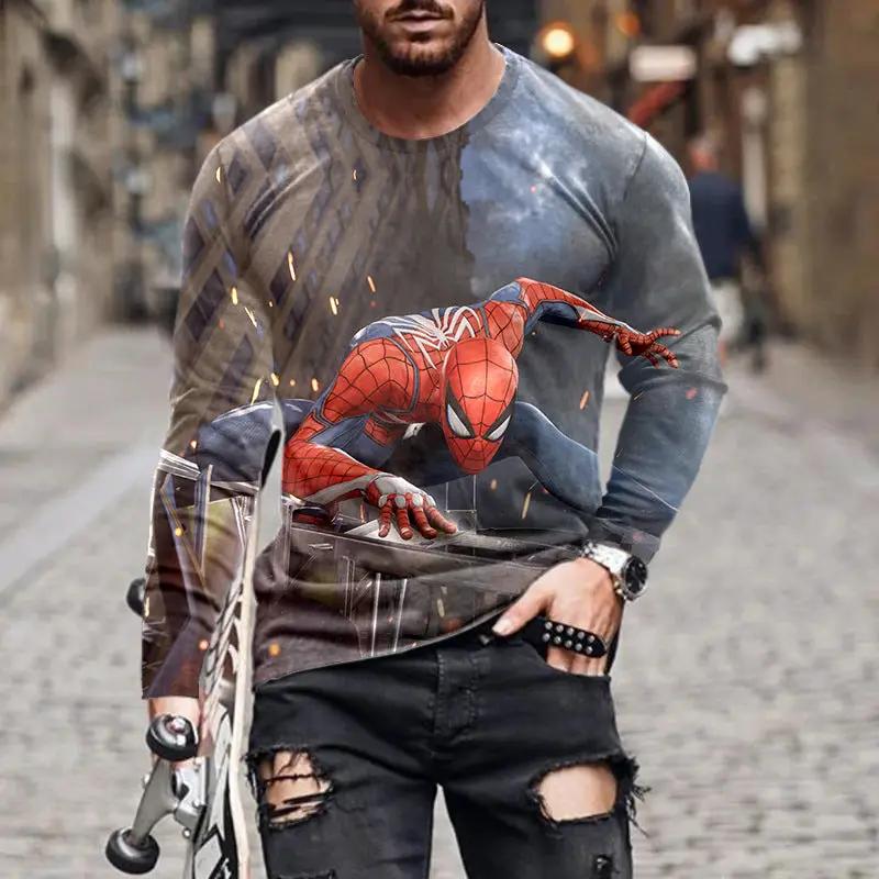 Men's Long-sleeved T-shirts Thin Tops Trendy Clothes by Zeny Home & Beauty