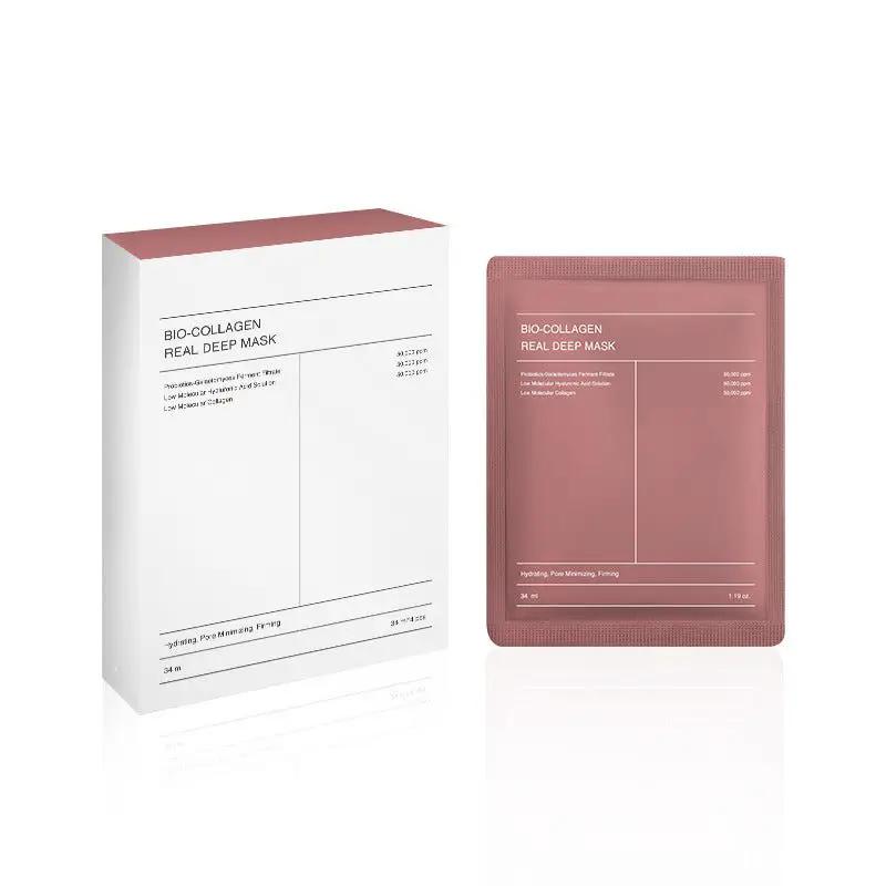 Collagen Face Mask For Shrink Pores Deep Hydration Moisturizing Brightening And Firming Skin Care Moisturizer by null