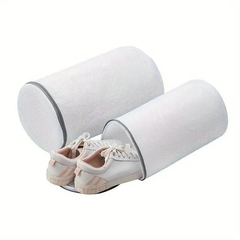 Laundry Shoe Washing Bag Deformation Proof For Washing Machine Durable Mesh Material Keeps Shoes Clean by null