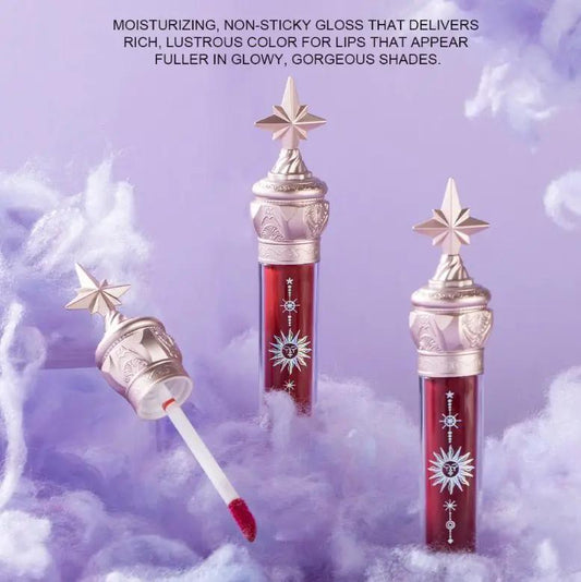 Moisturizing Lip Gloss With Mirror Finish In 8 Colors Waterproof Long Wearing Lip Lacquer by null