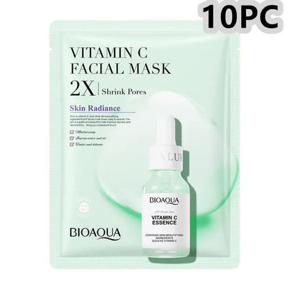 Collagen Face Mask With Hyaluronic Acid Moisturizing Firming Sheet Mask For All Skin Types Care by null