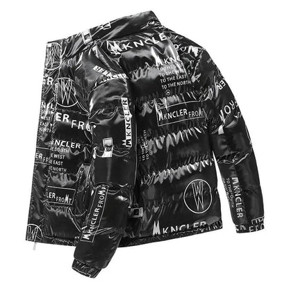 Printed Coat Winter Men's Fashion by Zeny Home & Beauty