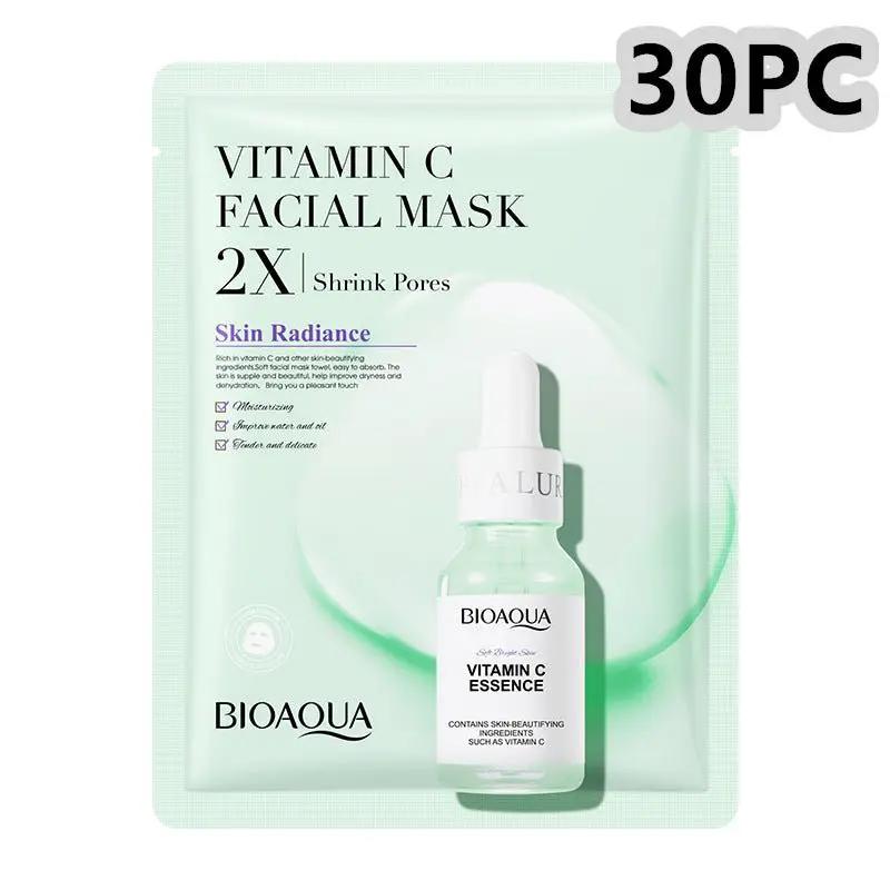Collagen Face Mask With Hyaluronic Acid Moisturizing Firming Sheet Mask For All Skin Types Care by null