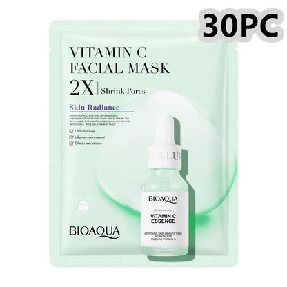 Collagen Face Mask With Hyaluronic Acid Moisturizing Firming Sheet Mask For All Skin Types Care by null