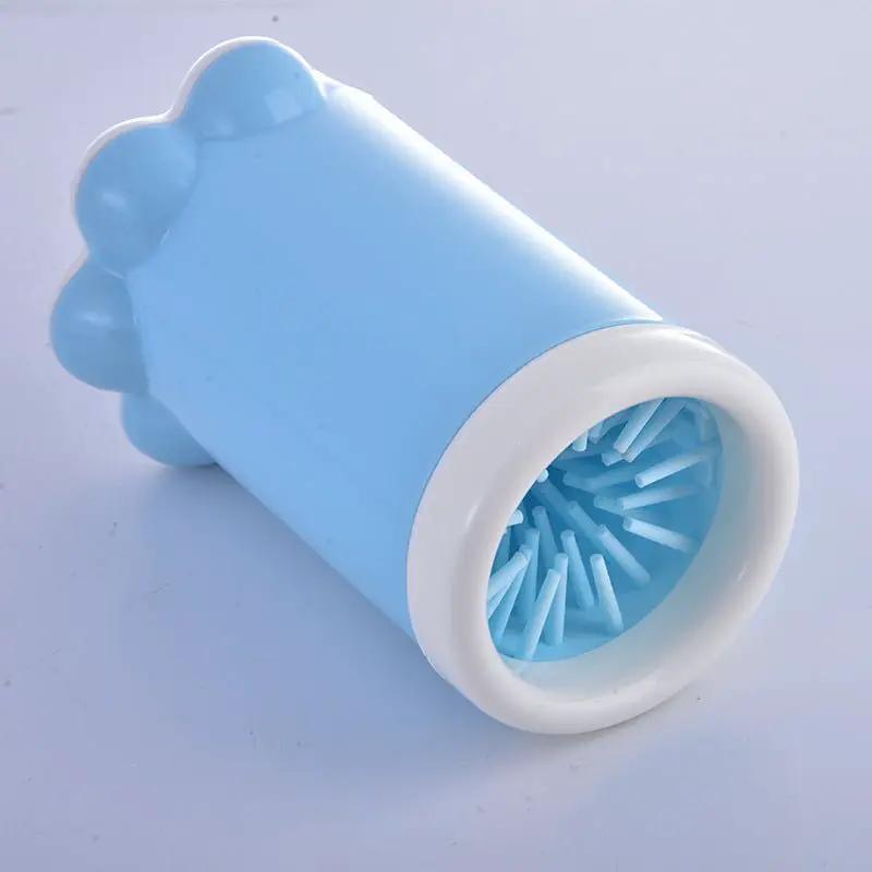 Large Portable Dog Paw Cleaner With Silicone Bristles For Travel And Easy On The Go Paw Cleaning by null