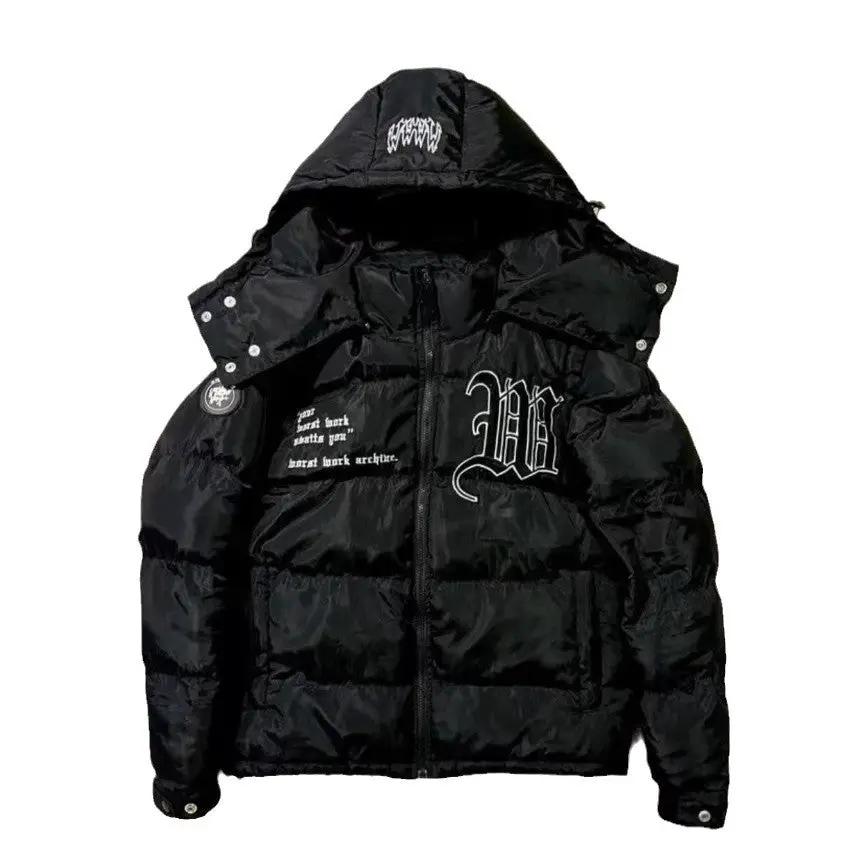 Winter Hooded Cotton-padded Cardigan Jacket by Zeny Home & Beauty