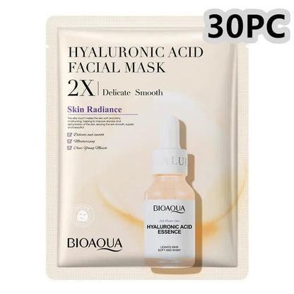 Collagen Face Mask With Hyaluronic Acid Moisturizing Firming Sheet Mask For All Skin Types Care by null