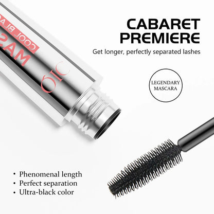 QIC Silver Rose Volume Mascara With Rose Silver Tone For Bold Lashes Lengthening And Volumizing Formula by null