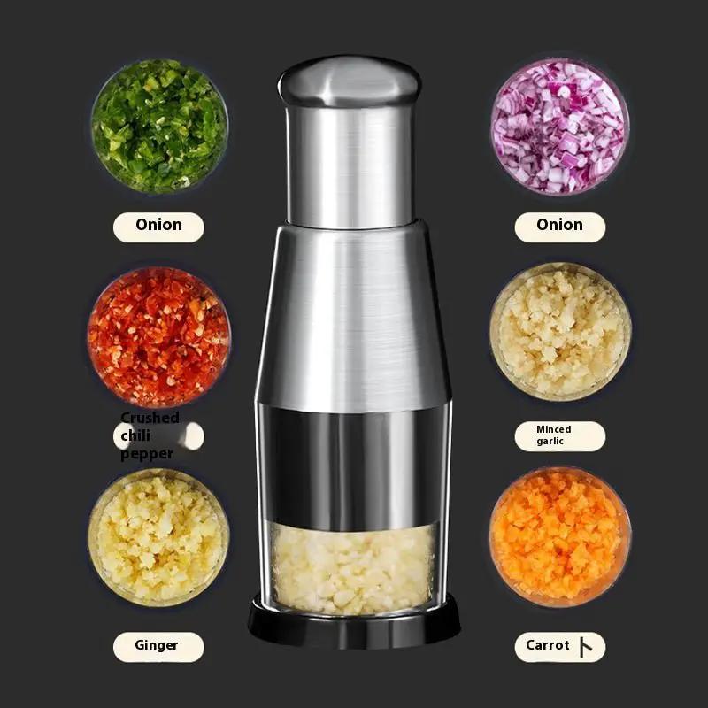 Manual Garlic Press Machine - Kitchen Gadget by null