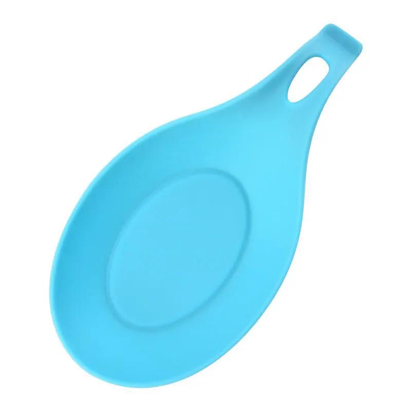 Silicone Spoon Mat Easy To Clean Kitchen Mat Heat Insulation Shelf Mat Modern Simplicity by null