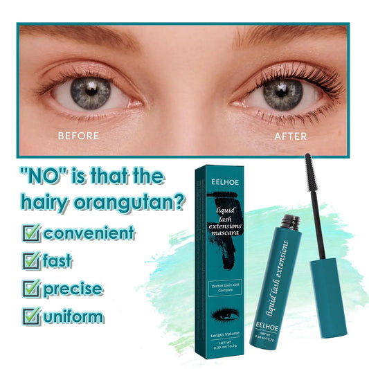 Dense Curling Mascara Smear Proof Black Long Lasting Lash Definition For Everyday Use by null