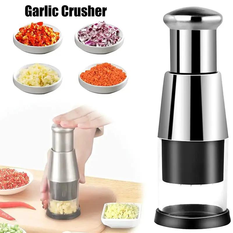Manual Garlic Press Machine - Kitchen Gadget by null