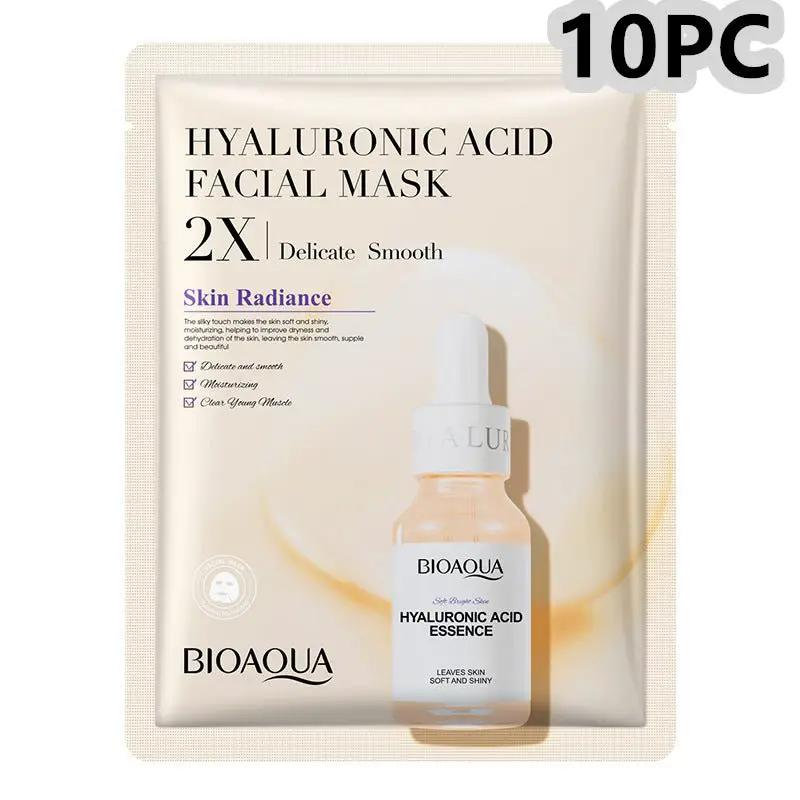 Collagen Face Mask With Hyaluronic Acid Moisturizing Firming Sheet Mask For All Skin Types Care by null