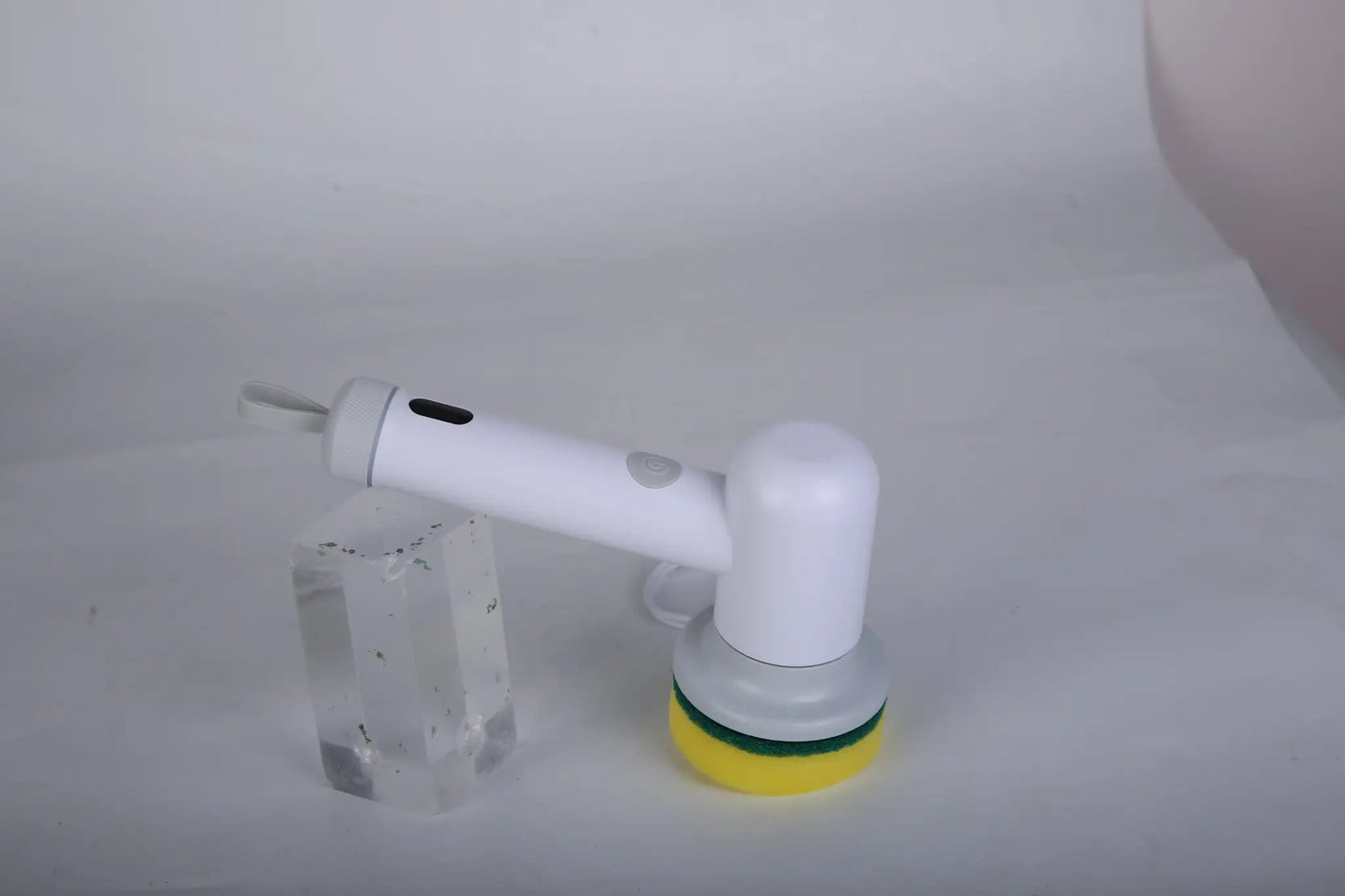 Handheld Cordless Spin Scrubber With 2 Speeds 3 Brushes Rechargeable Power For Kitchen Bathtub Sink Cleaning by null