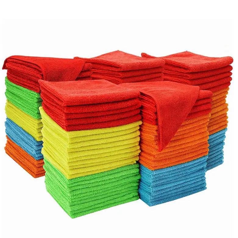 Ultra Absorbent Kitchen And Car Cleaning Cloth Towels Set For Spills Dishes Counters And Surfaces by null