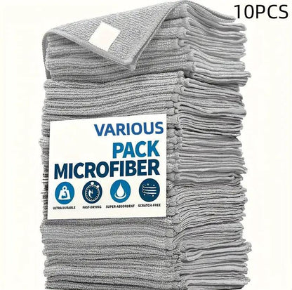 Ultra Absorbent Kitchen And Car Cleaning Cloth Towels Set For Spills Dishes Counters And Surfaces by null