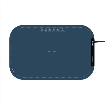 Willing 250W Food Warming Mat With 3 Temperature Settings Warmer For Stainless Steel Ceramic Glass Enamelware Navy Blue by null