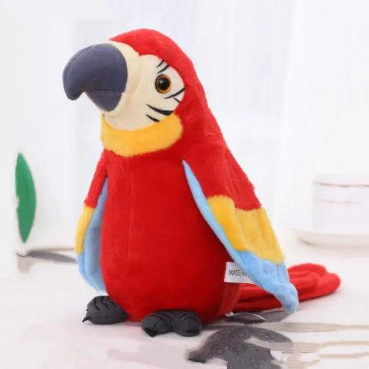 electric talking parrot plush Toy by null
