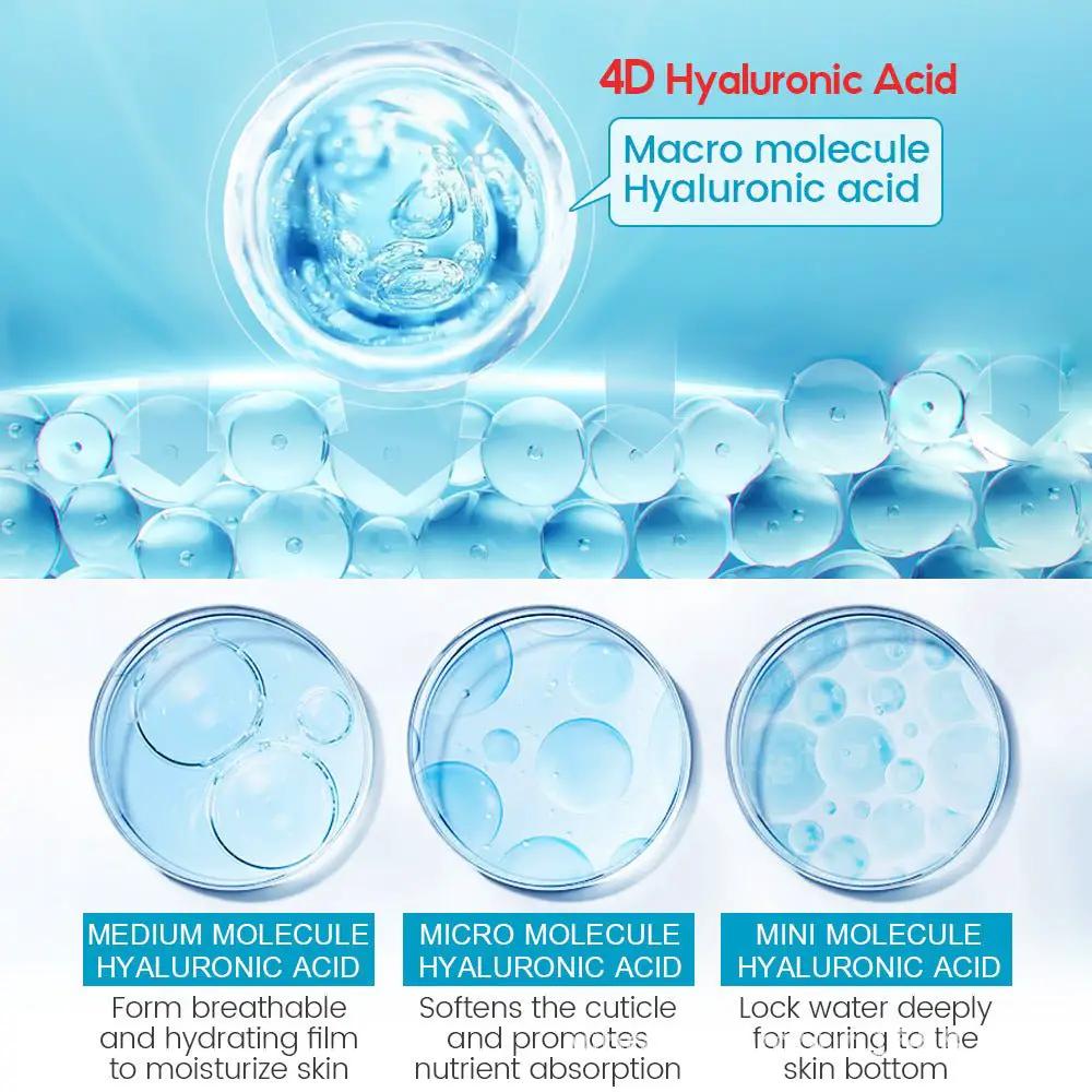 Hyaluronic Acid Serum for Anti Aging Pore Tightening Brightening Moisturizing Dry Skin Care 15ml Stock Solution Series by null
