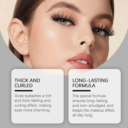 Long Black Mascara Long Lasting Smear Proof Makeup 5ml Lash Enhancing Mascara For Everyday Use by null